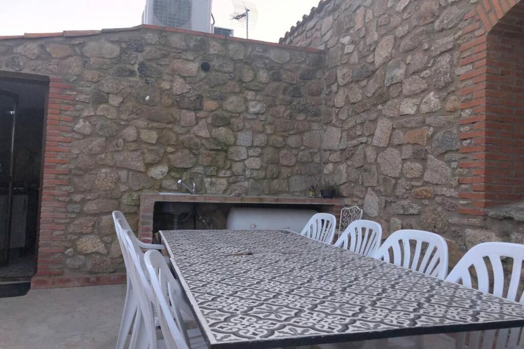 Casa - Apartamento Rural La Tahona Del Abuelo Plasenzuela Buitenkant foto