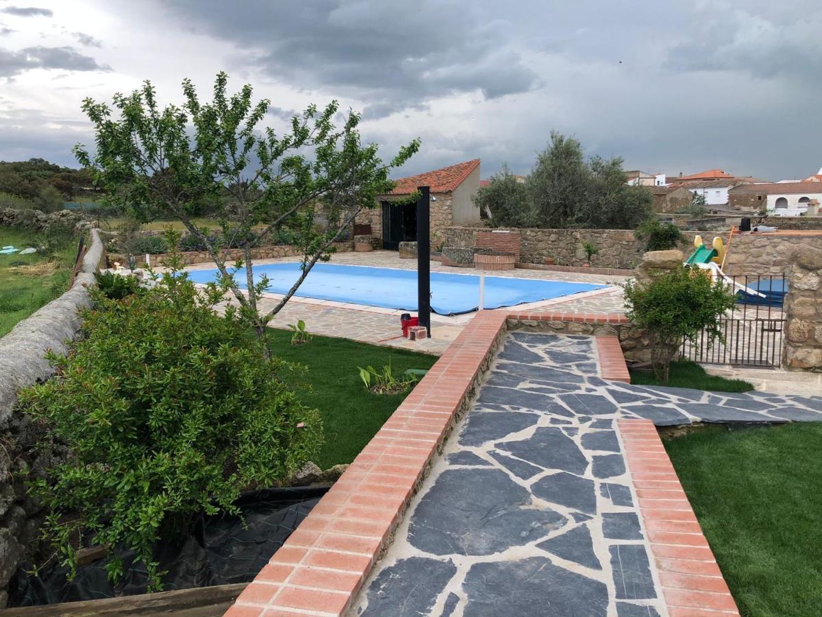 Casa - Apartamento Rural La Tahona Del Abuelo Plasenzuela Buitenkant foto